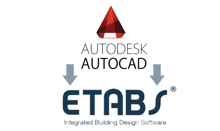 انتقال پلان از اتوکد به Etabs